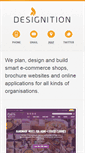 Mobile Screenshot of designition.co.uk